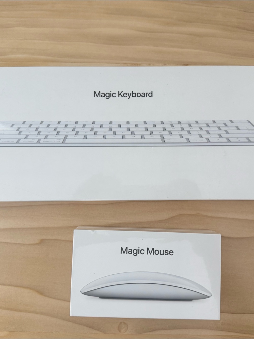Apple Magic Keyboard and Magic Mouse - White NEW